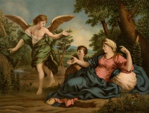 Hagar and Ishmael in the Desert by Pietro da Cortona